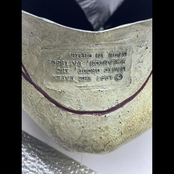 Universal Monsters Bride Of Frankenstein Mask Paper Magic 1997 Vintage Halloween - Picture 6 of 9